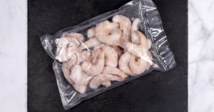 Empaques plásticos flexibles laminados para camarones